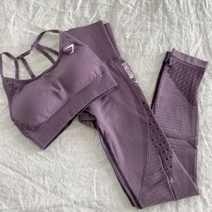 Gymshark Seamless Energy Sports Bra & Leggings